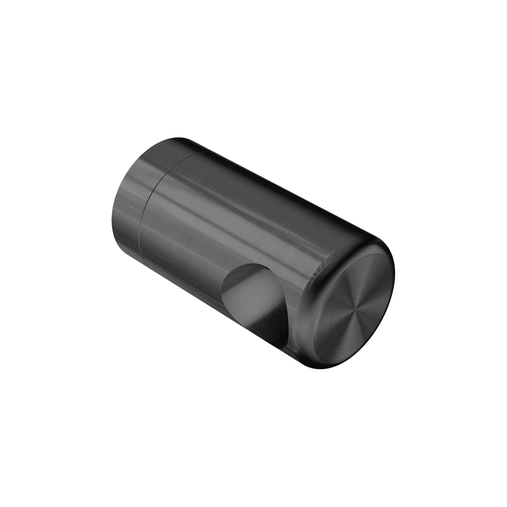 Mecca Care Make Your Own 25mm Grab Rail End Bracket Gun Metal gallery detail image
