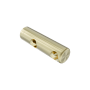 Mecca Care Make Your Own 25mm Grab Rail Double Towel Bracket Right Brushed Gold gallery detail image