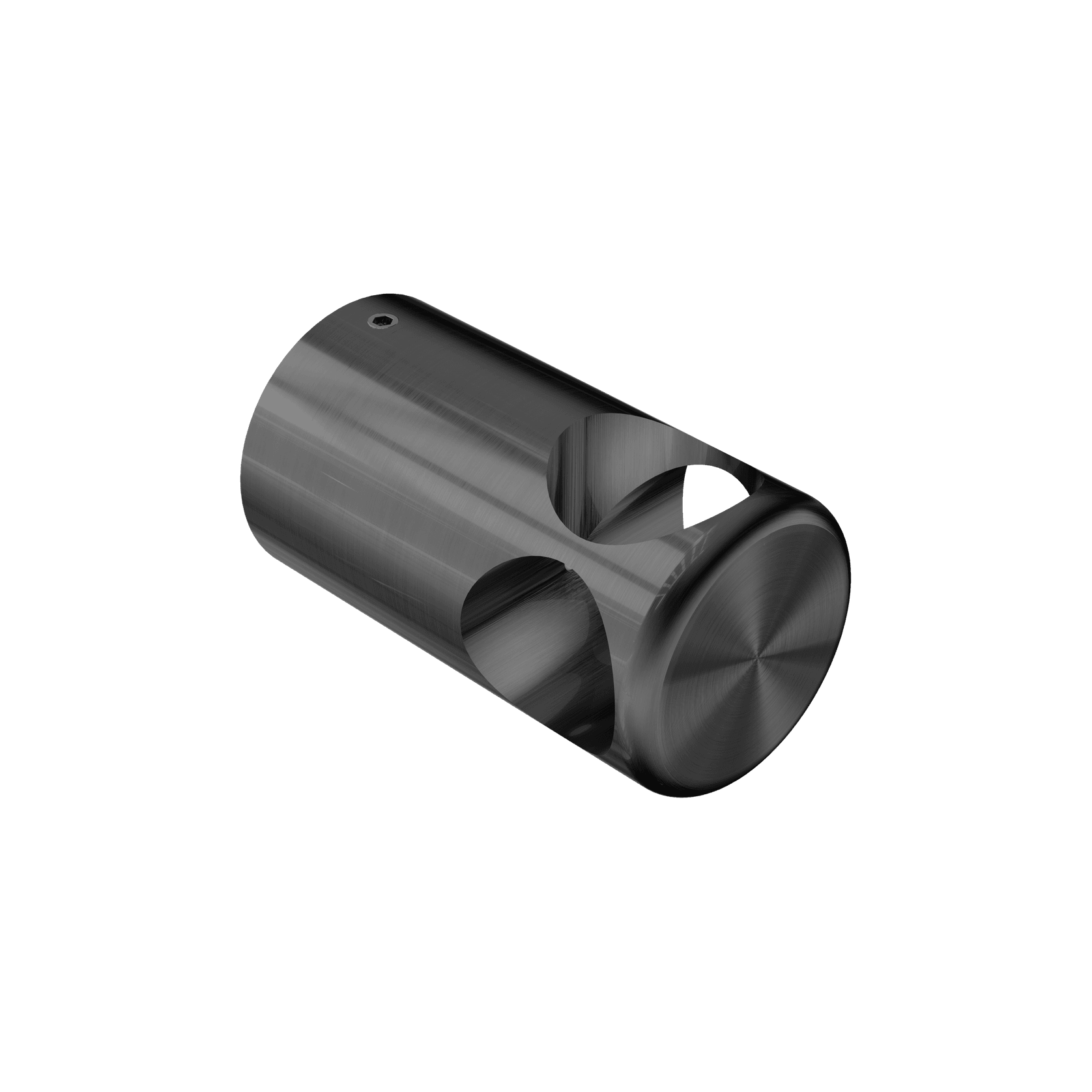 Mecca Care Make Your Own 32mm Grab Rail T Bar Bracket Gun Metal gallery detail image