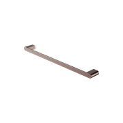 Bianca Single Towel Rail 800mm | Brushed Bronze gallery detail image