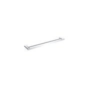 Bianca Double Towel Rail 800mm | Chrome gallery detail image
