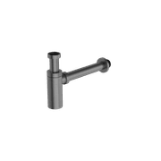 40mm Round Bottle Trap Graphite gallery detail image