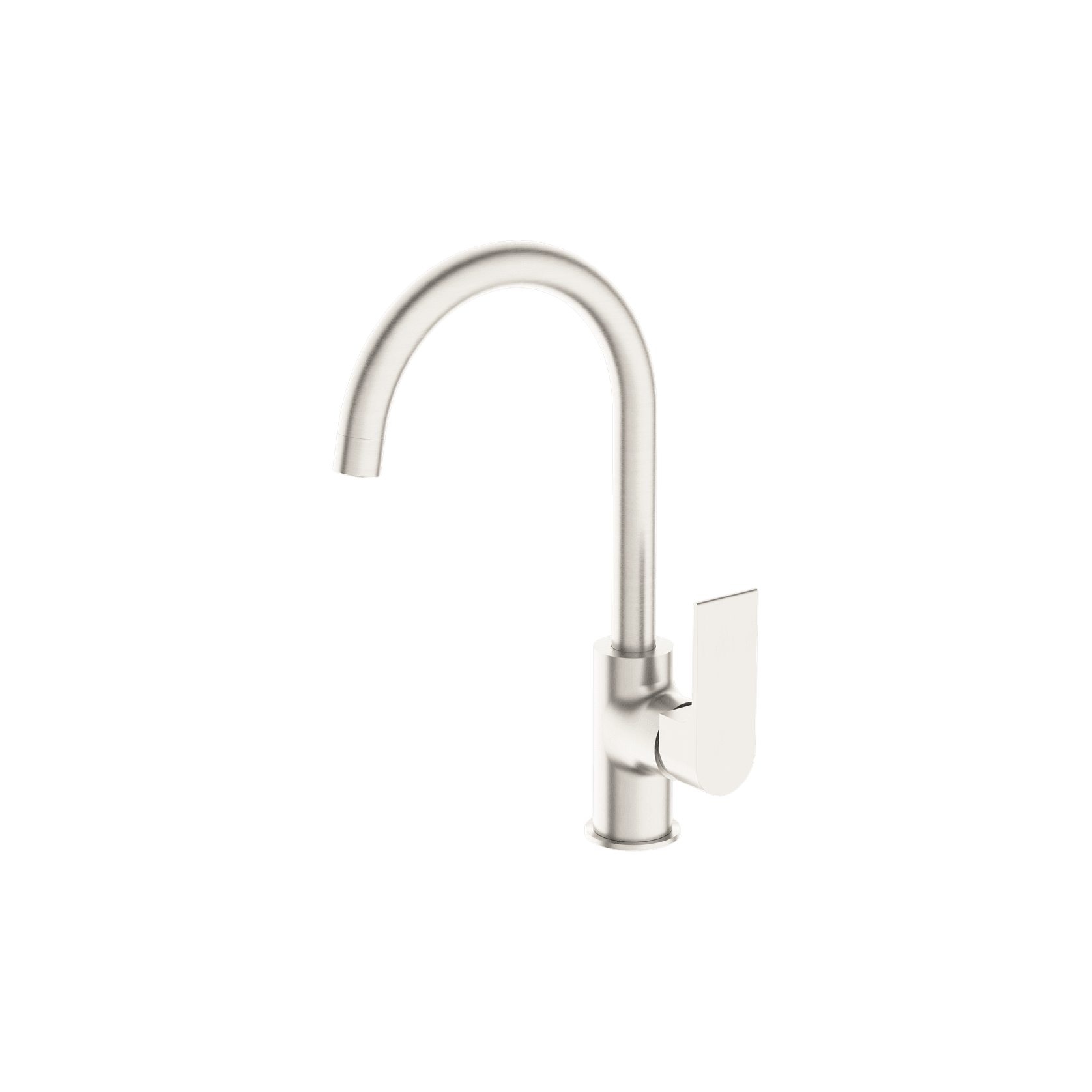 Bianca Kitchen Mixer Gooseneck Spout All Pressure Brushed Nickel gallery detail image