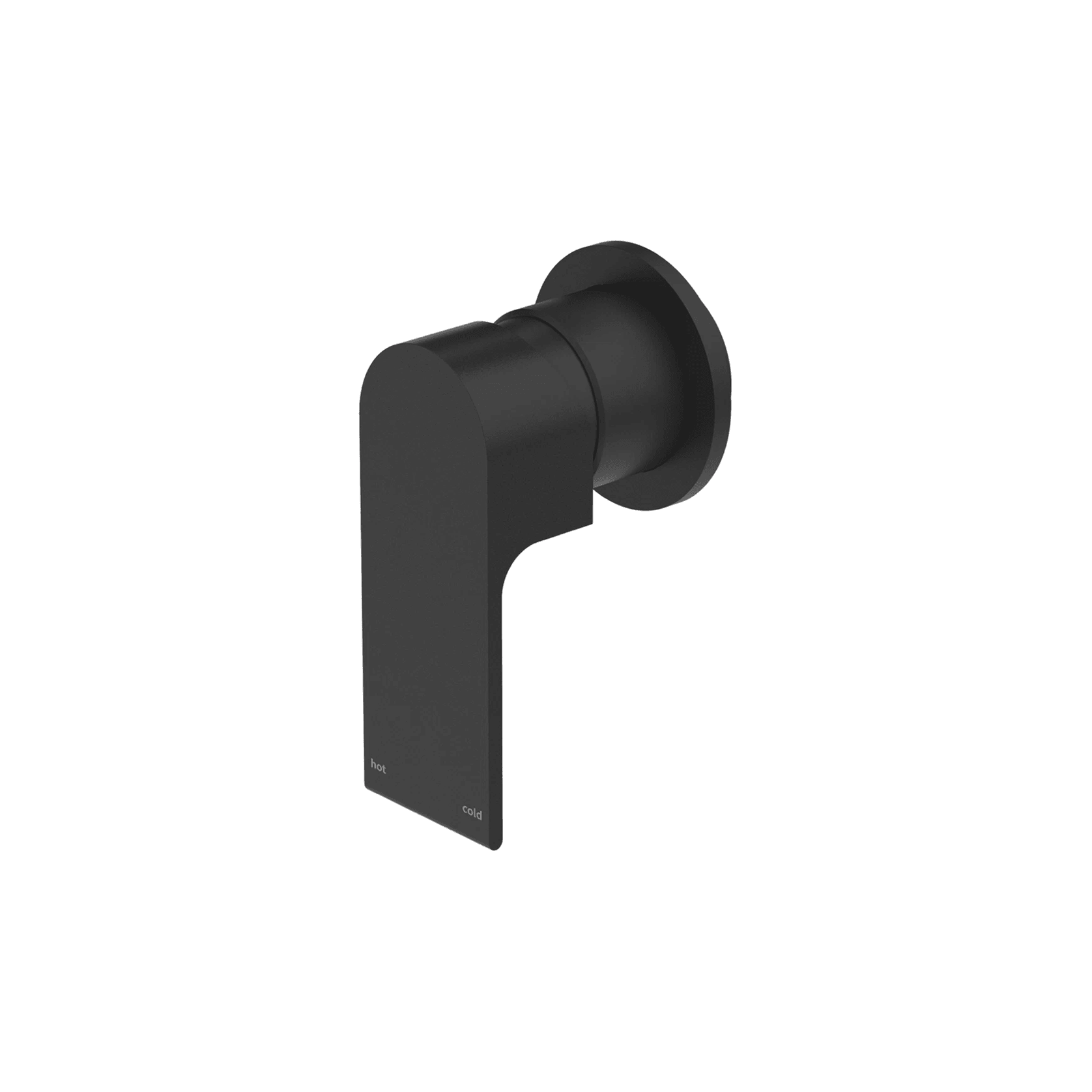 Bianca Shower Mixer 80mm Plate All Pressure Matte Black gallery detail image