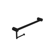 Mecca Care 25mm Toilet Roll Rail 450mm Matte Black gallery detail image
