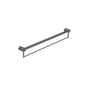 Mecca Care 32mm Grab Rail With Towel Holder 900mm Gun Metal gallery detail image