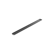 Tile Insert V Channel 1200mm Floor Grate 50mm Outlet Without Outlet And Hole Saw Gun Metal gallery detail image