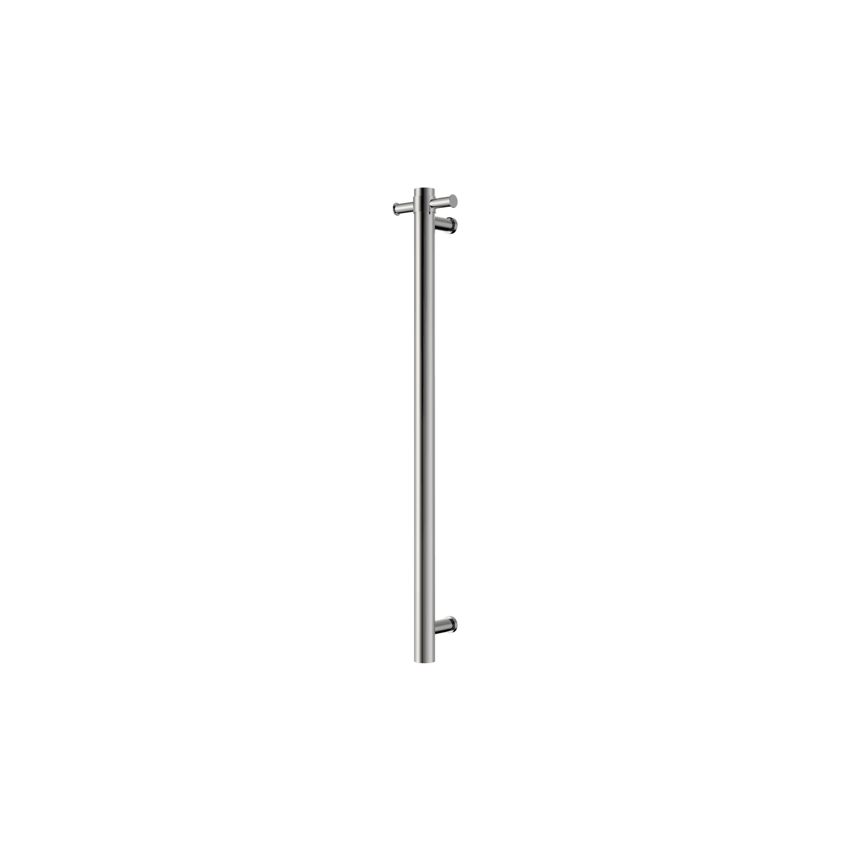 Mecca 240V Single Vertical Heated Towel Rail Chrome gallery detail image
