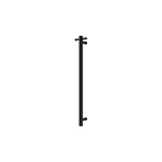 Mecca 240V Single Vertical Heated Towel Rail Matte Black gallery detail image