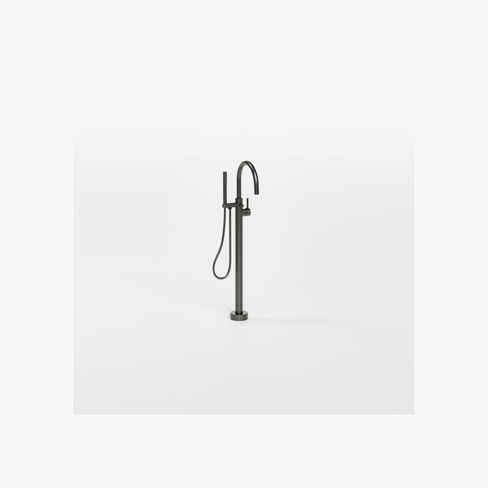 Nature Floorstanding Bath Filler with Hand Spray gallery detail image