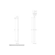 Nesso Shower Rail gallery detail image