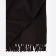 Weave Home Nevis Throw Blanket - Blackberry | NZ Lambswool gallery detail image