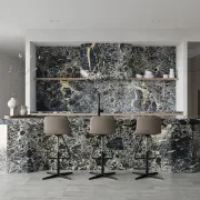 Portoro Gold Marble Benchtop gallery detail image