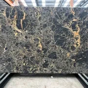 Portoro Gold Marble Benchtop gallery detail image