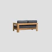 Pauanui Teak Double Left Arm Section gallery detail image