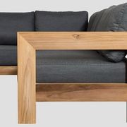 Pauanui Teak Double Right Arm Section gallery detail image