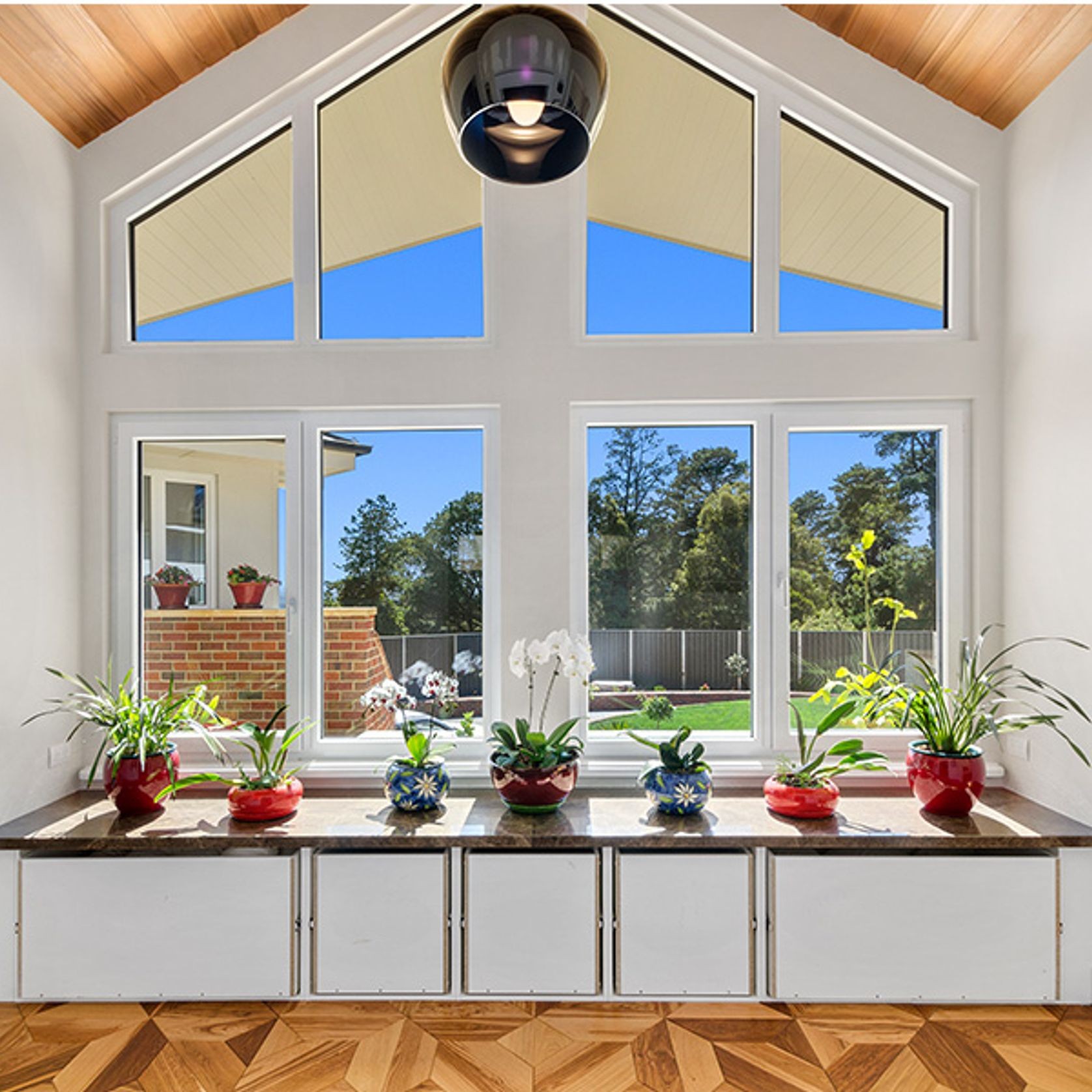 Wood-Alu | Picture/Fixed Windows gallery detail image
