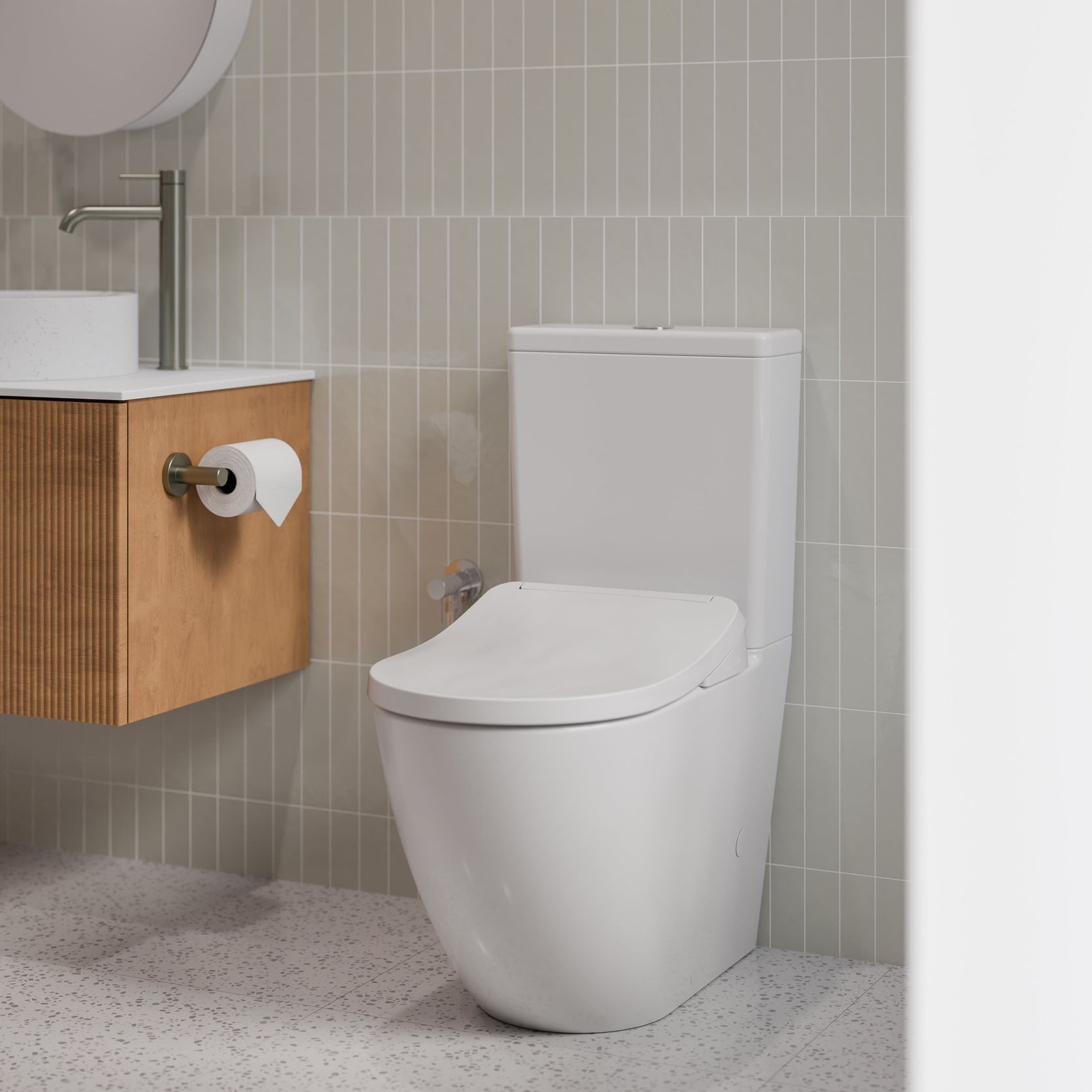 Purity Non-powered Bidet Seat Only gallery detail image