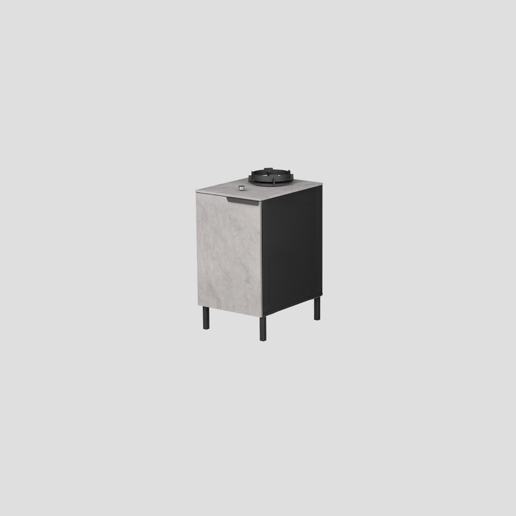 Q-Boo Kitchen Cabinet 50 1 Burner gallery detail image