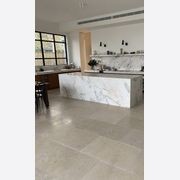 Sinai Pearl Brushed Limestone Tiles gallery detail image