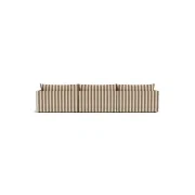 Sidney Slipcover 5 Seater Chaise Sofa - Marnie Coconut Stripe gallery detail image