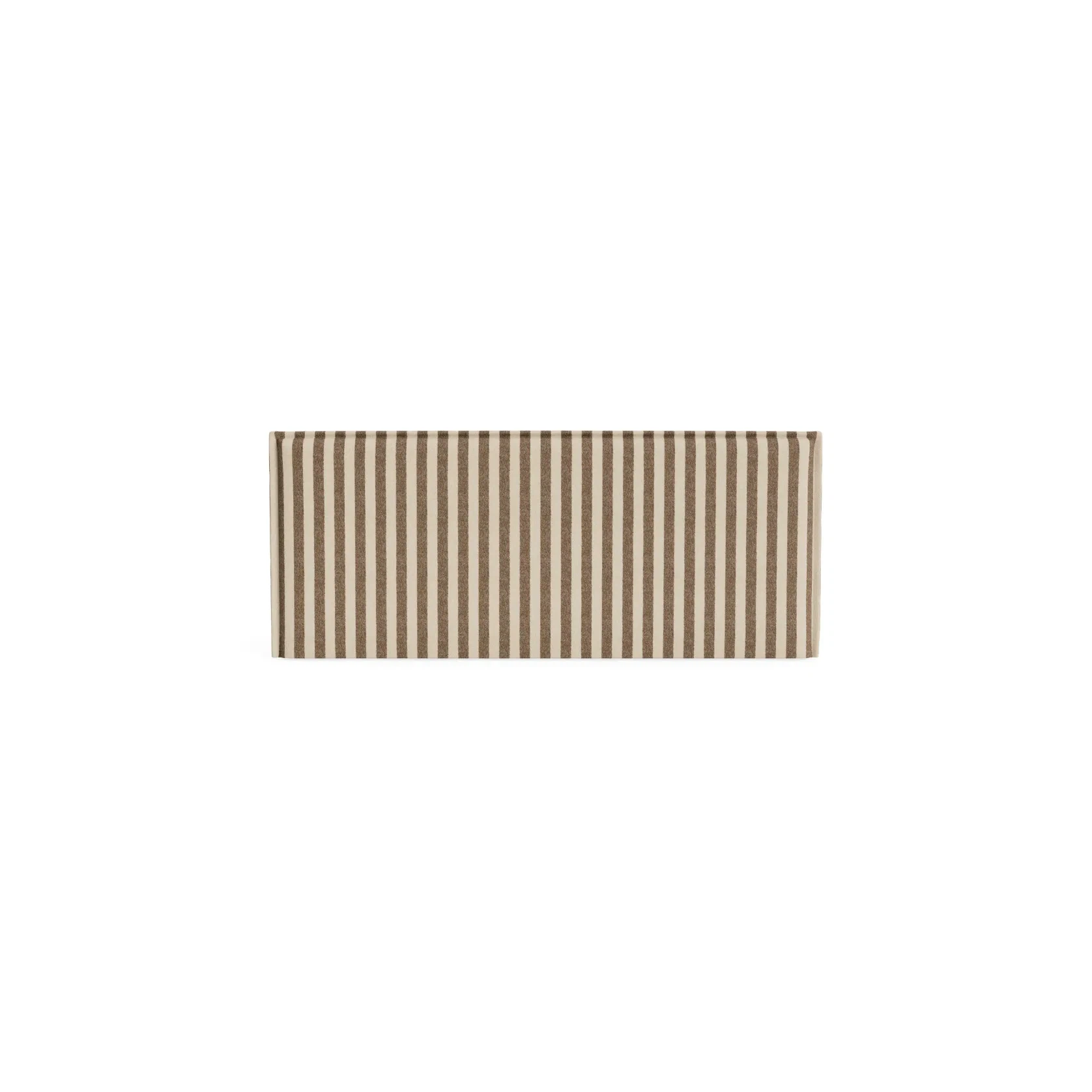 Sidney Slipcover Bed Head 270cm - Marnie Coconut Stripe gallery detail image