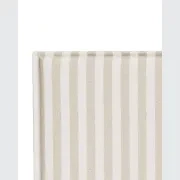 Sidney Slipcover Bed Head 270cm - Marnie Sand Stripe gallery detail image