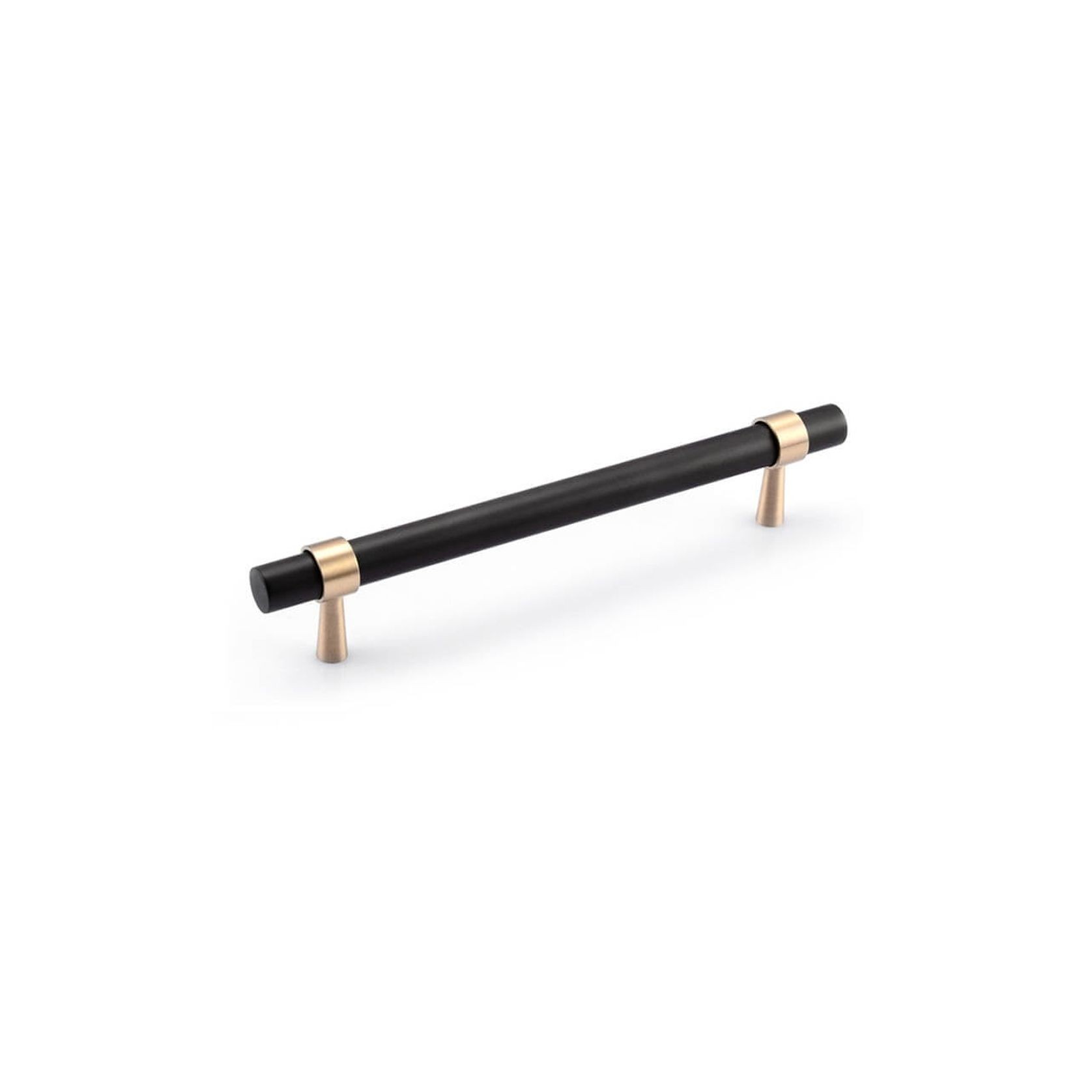 Byron Bay Black and Brass Pull Handles gallery detail image