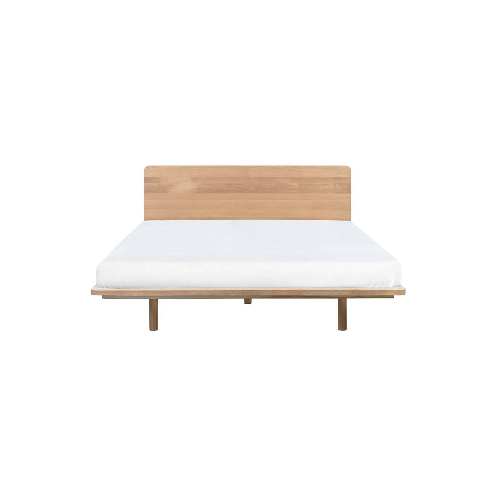 Serene King Bed - Oak gallery detail image