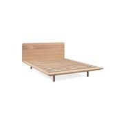 Serene King Bed - Oak gallery detail image