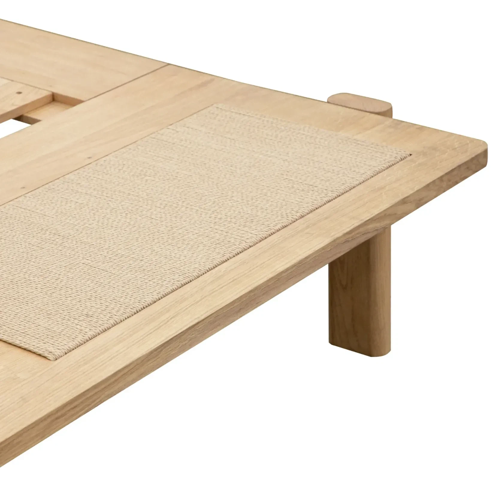Compass King Bed - Oak gallery detail image