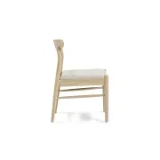 Henri Dining Chair - Oak / Tate Biscotti gallery detail image