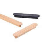 Tamworth Natural Timber Drawer Pull Handles gallery detail image