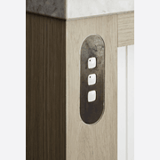 13 Carbon 5 Gang Switch Grid Faceplate gallery detail image