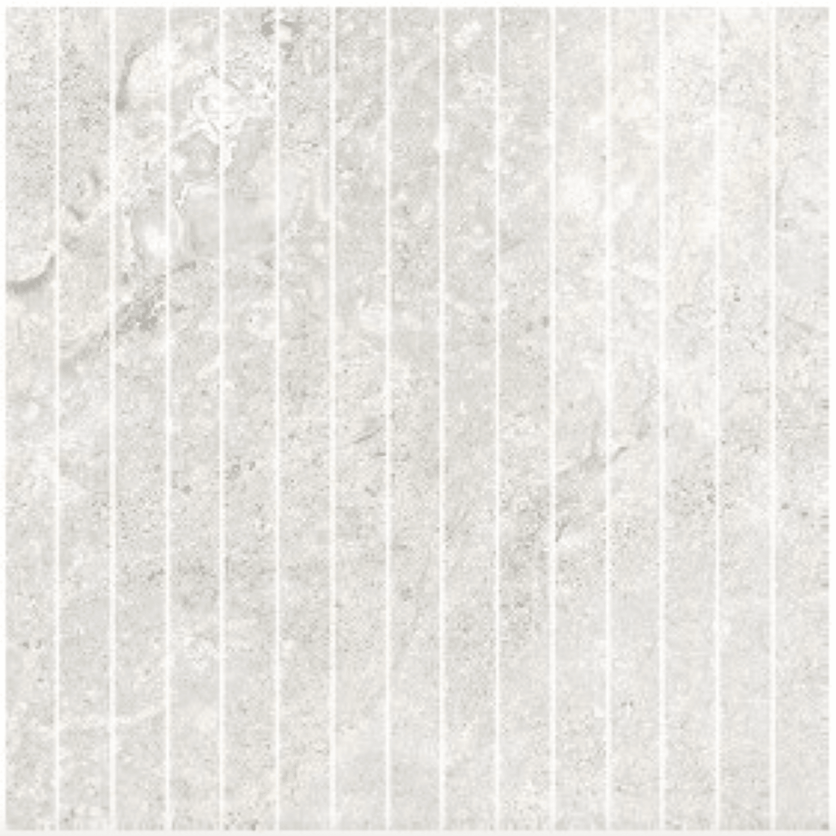 Arctic Tundra White Matt Stick Mosaic 23x300mm gallery detail image