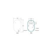 Code Solace Oval Led Mirror gallery detail image