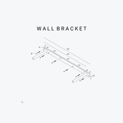 Hold Wall Shelf 210cm - Oak gallery detail image