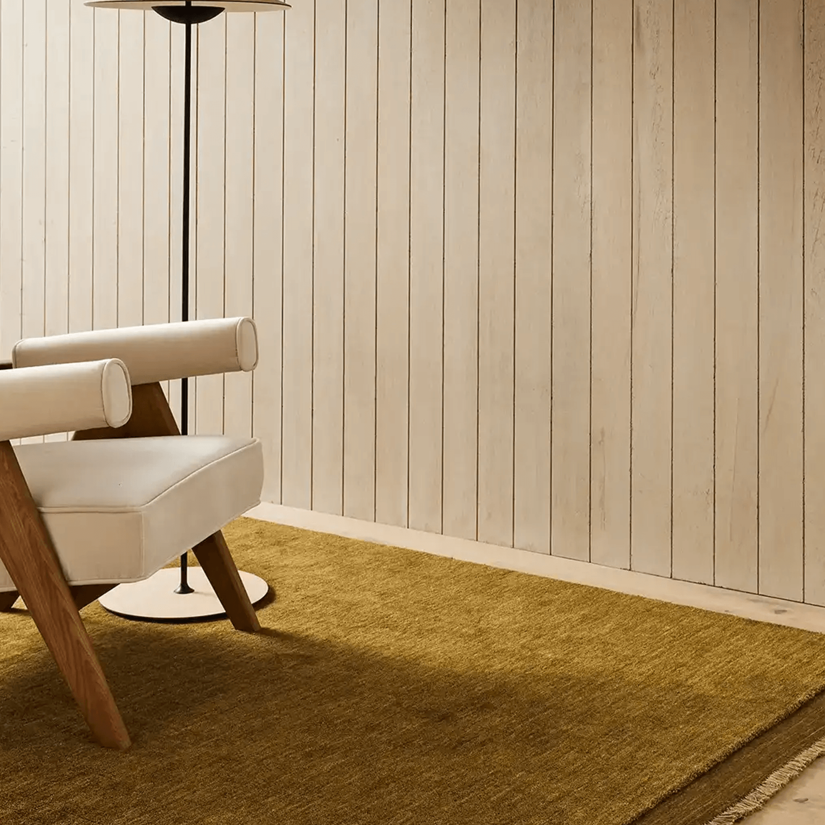 Weave Home Silvio Floor Rug - Oakmoss | NZ Wool | Two Sizes gallery detail image