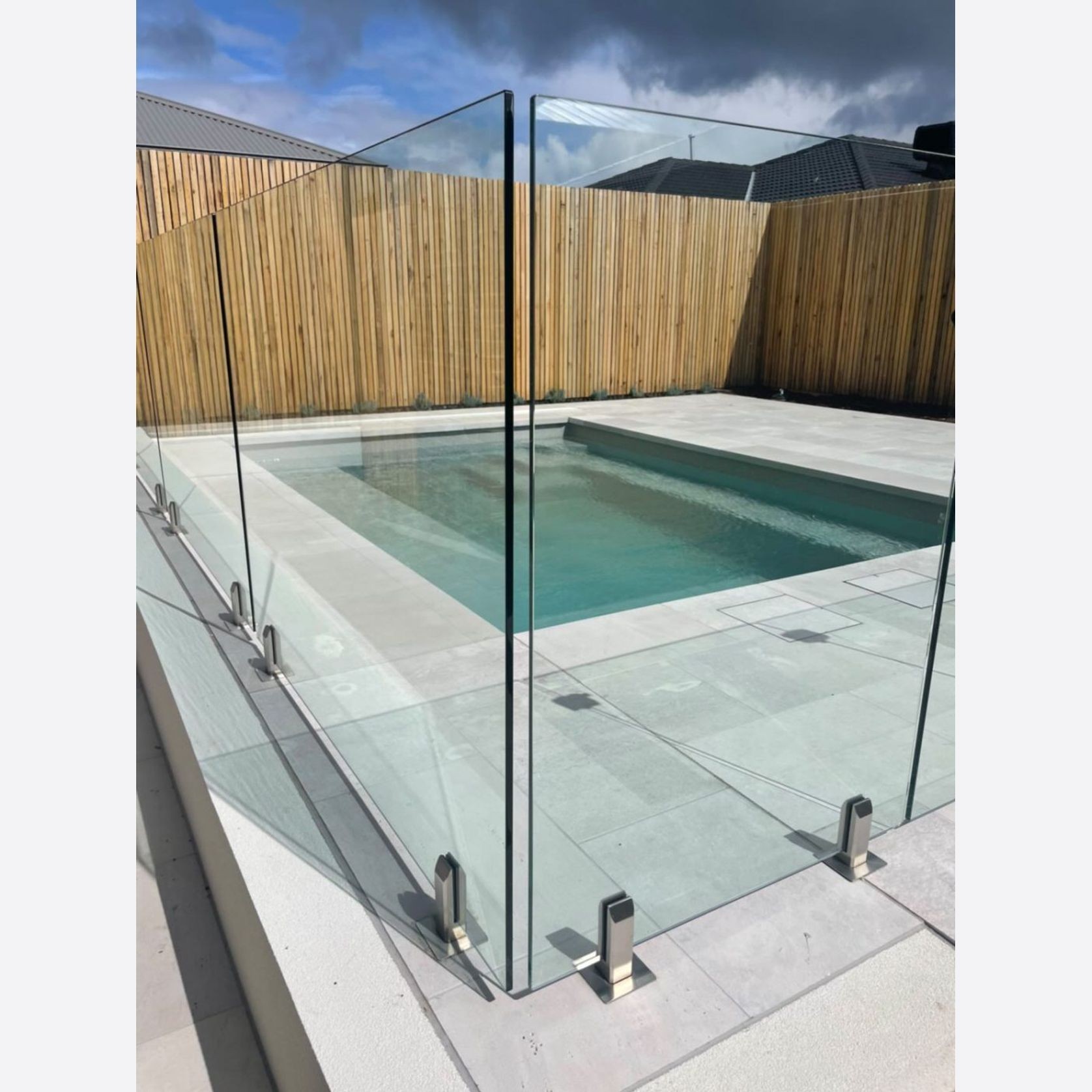 Tallin Grey Limestone Pool Coping gallery detail image