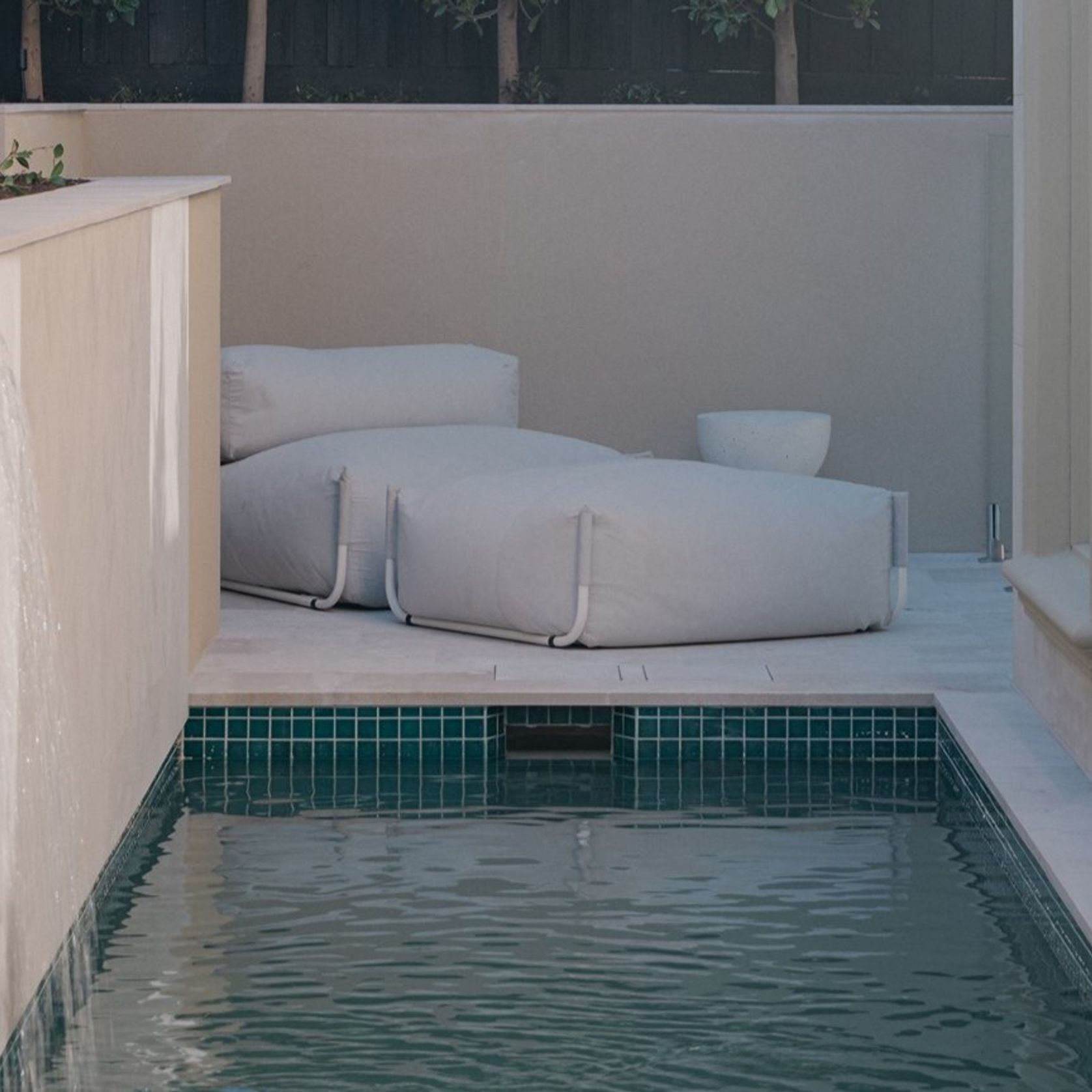 Tallin Grey Limestone Pool Coping gallery detail image