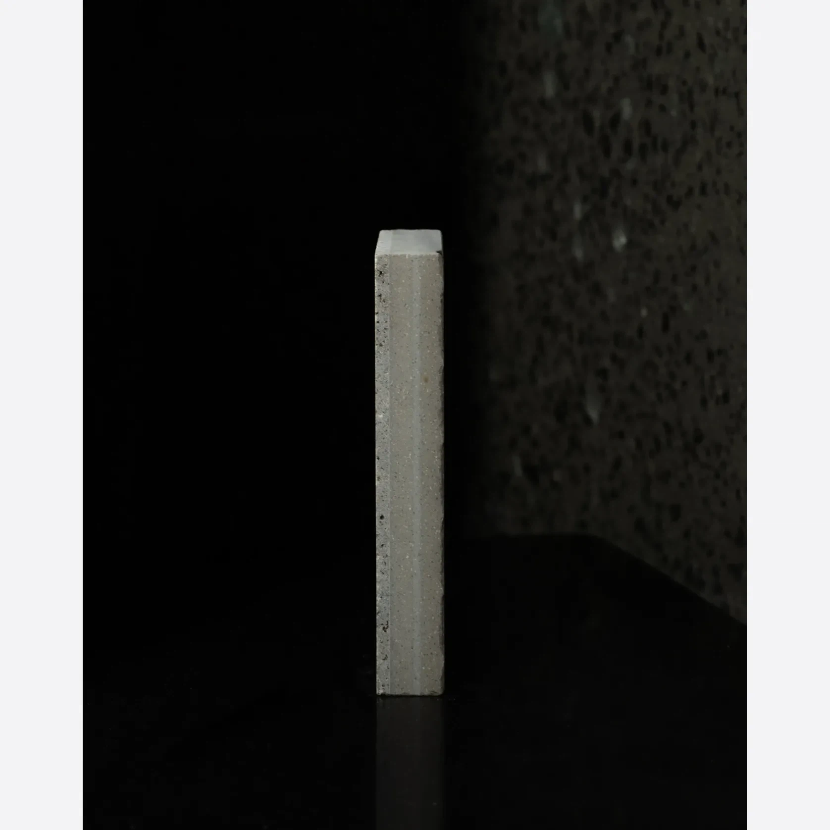 Titanium Honed Travertine Porcelia gallery detail image