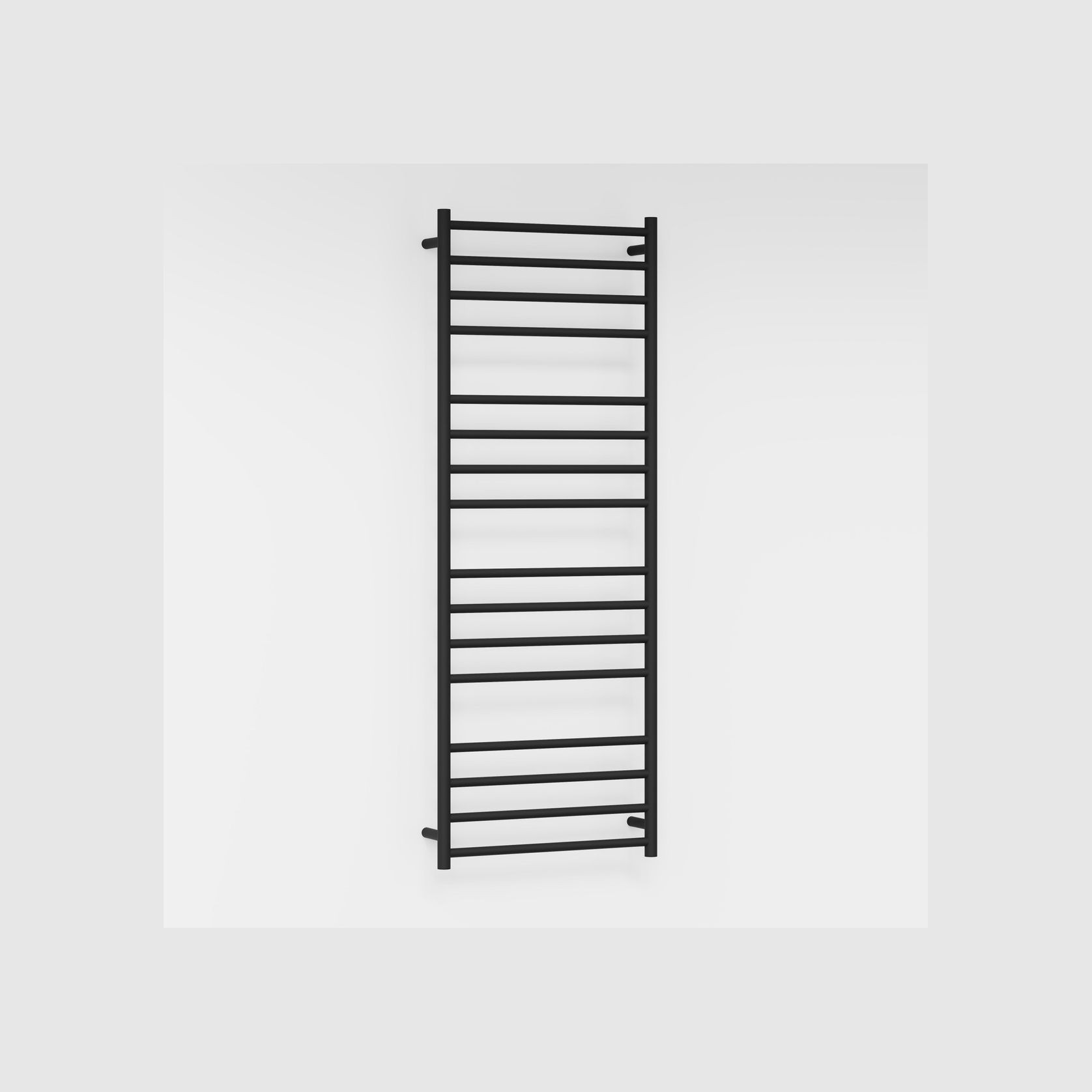 Round Heated Towel Ladder 1600x600mm gallery detail image