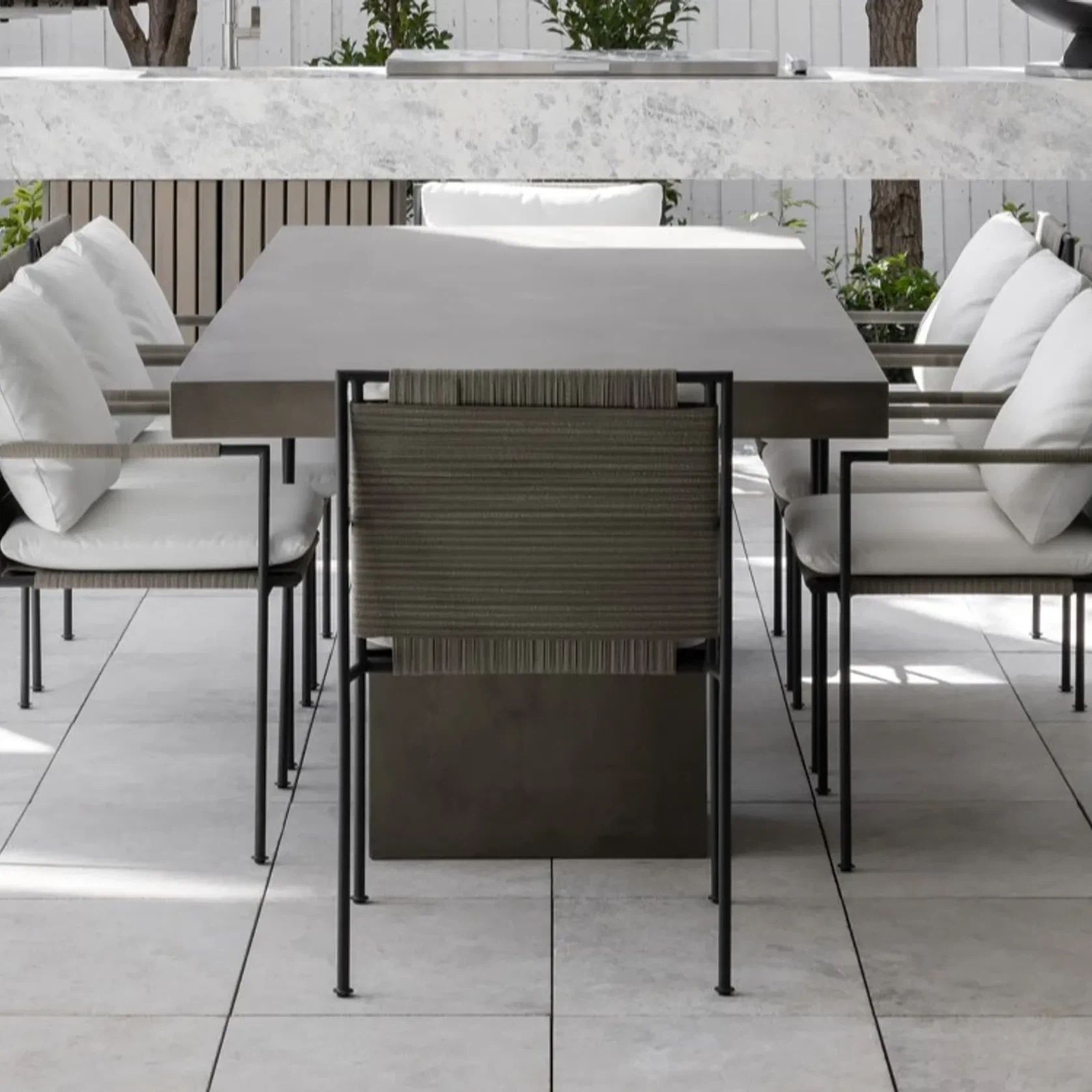 Tundra Light Sandblasted Limestone Tiles gallery detail image