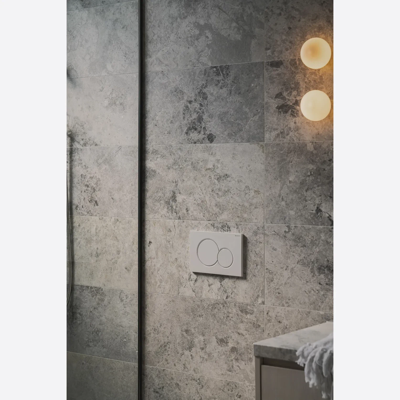 Tundra Grey Honed Limestone Tiles gallery detail image