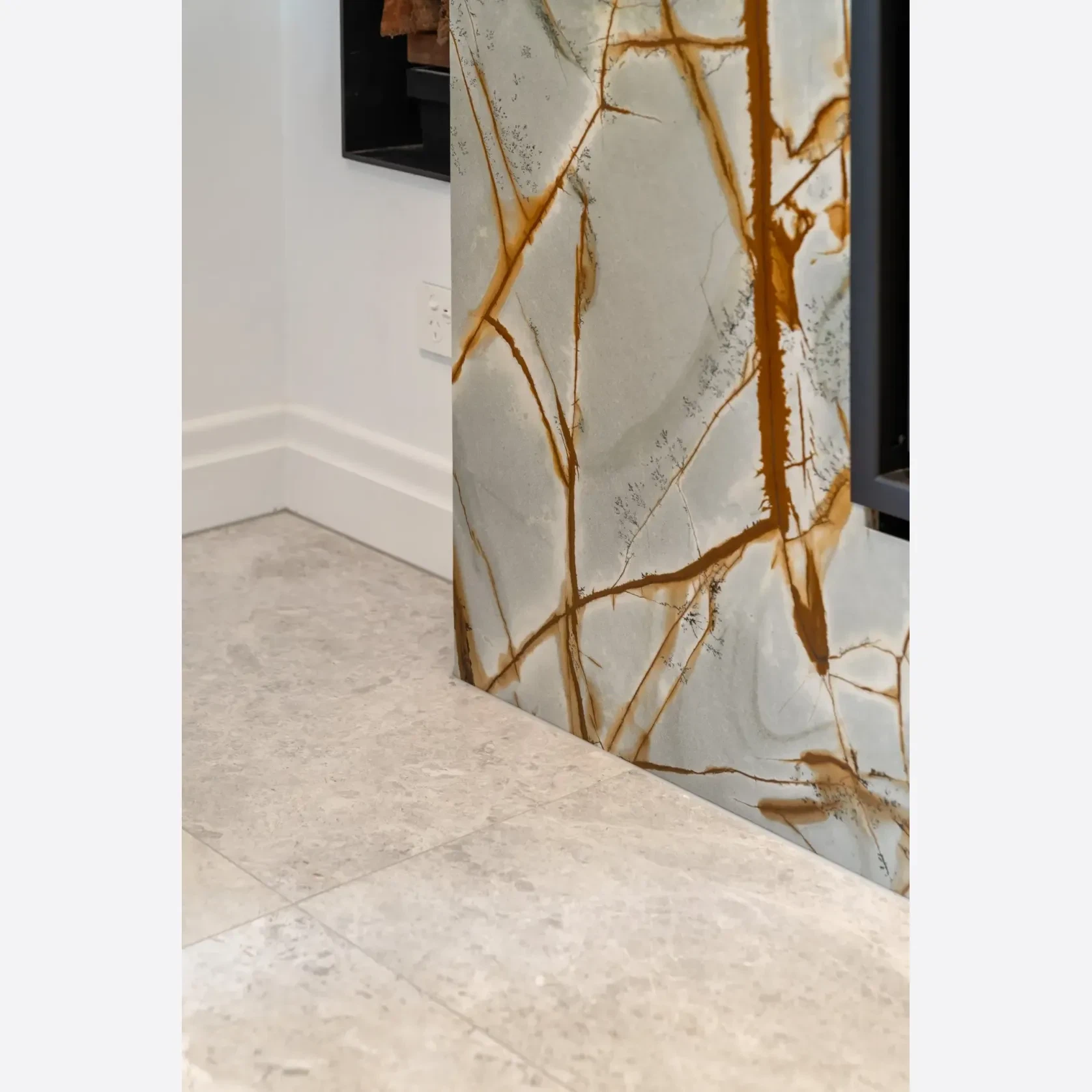 Tundra Grey Honed Limestone Tiles gallery detail image