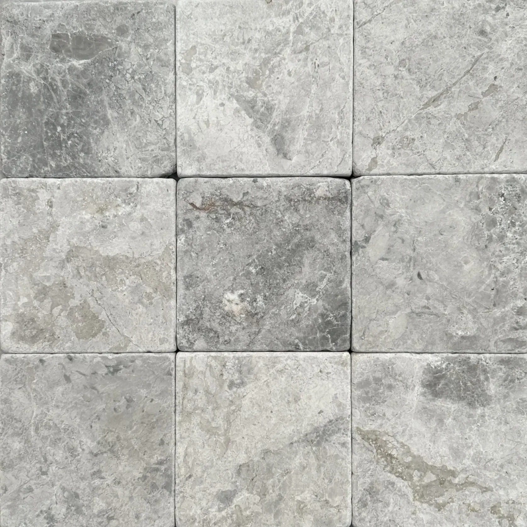 Tundra Grey Tumbled Limestone Cobblestones gallery detail image