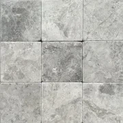 Tundra Grey Tumbled Limestone Cobblestones gallery detail image