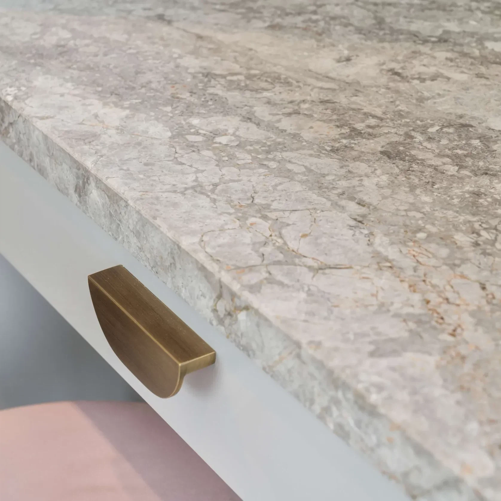 Tundra Light Limestone Benchtop gallery detail image