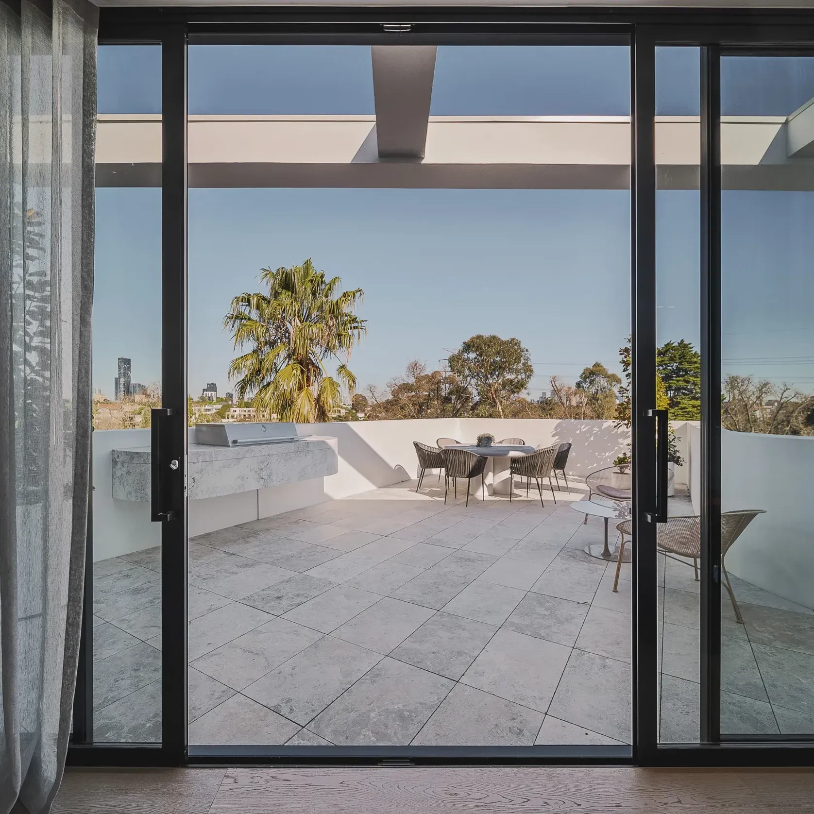Tundra Light Sandblasted Limestone Tiles gallery detail image