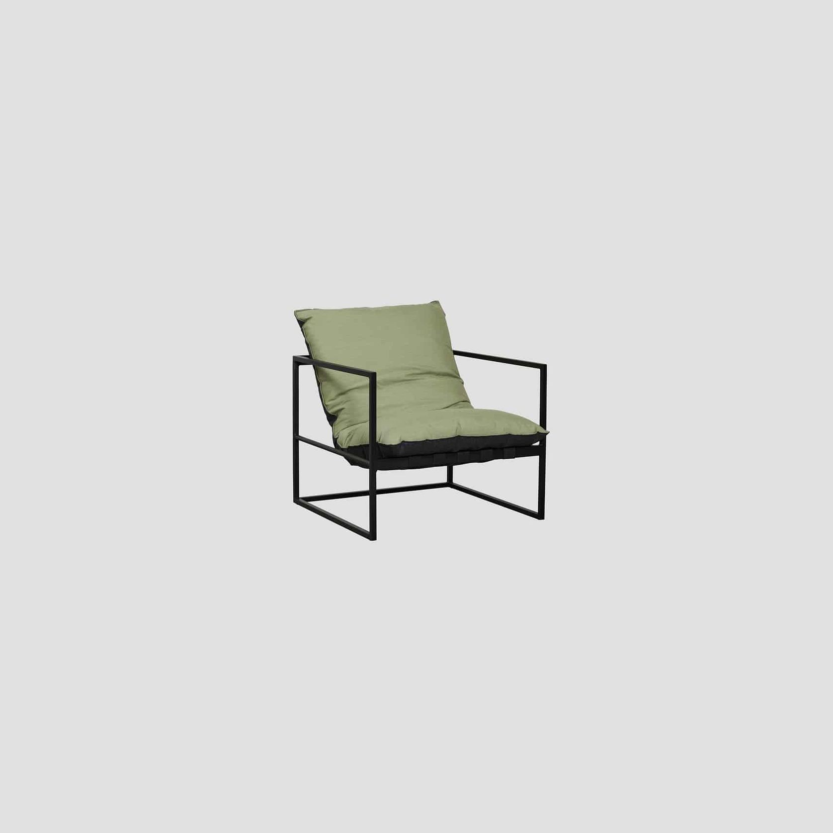 Tekapo Single Sofa - Canvas Almond gallery detail image